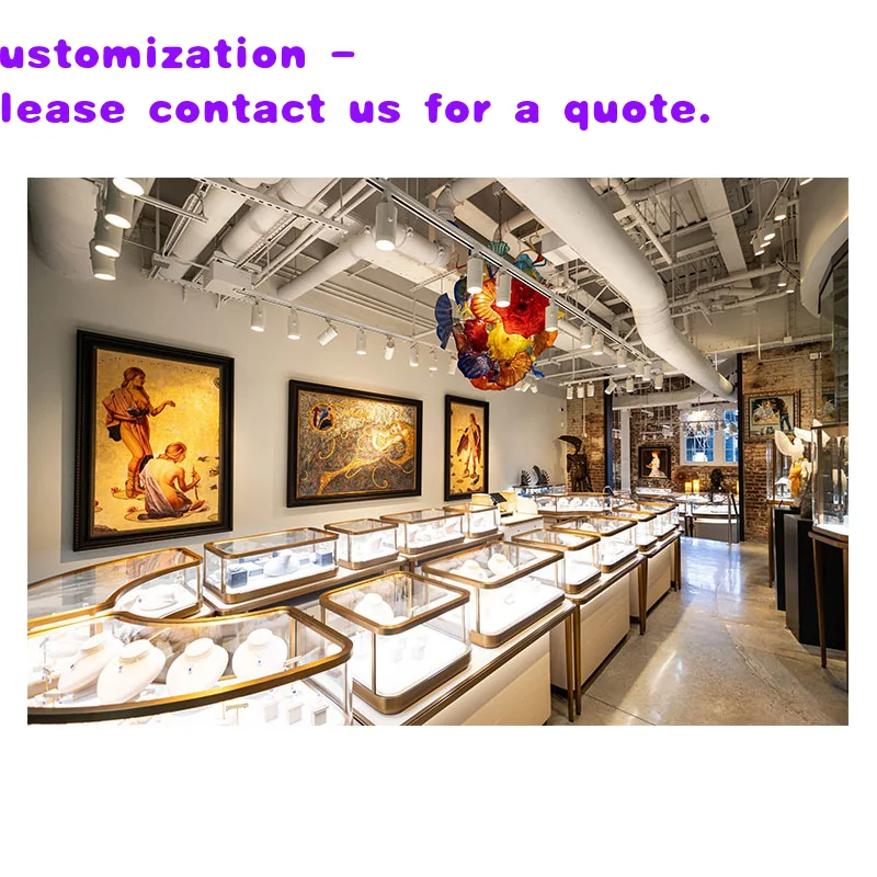 custom.Luxury Jewelry Store Display Counter Furniture Glass Stainless showcase Jewelry Display Retail Shop
custom.Luxury Jewelry Store Display Counter Furniture Glass Stainless showcase Jewelry Display Retail Shop