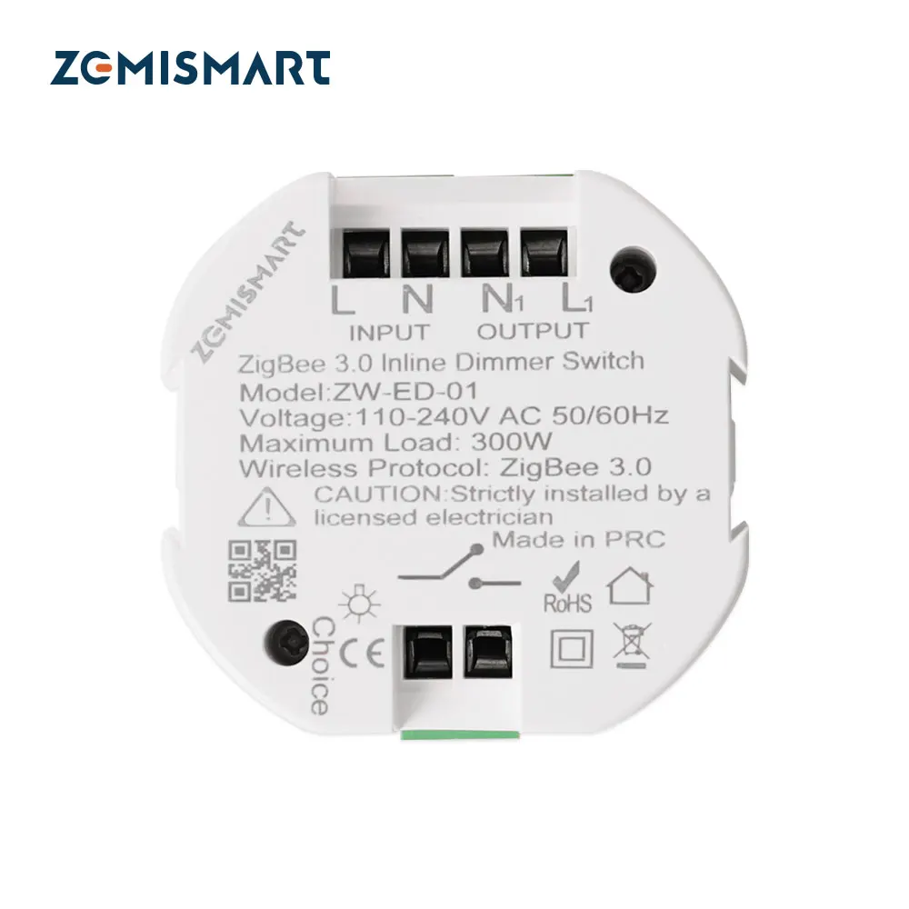 Zemismart Tuya Zigbee Dimmer Module SmartThings Control Alexa Google Home Control Smart Life APP Control
Zemismart Tuya Zigbee Dimmer Module SmartThings Control Alexa Google Home Control Smart Life APP Control