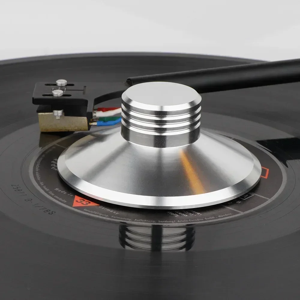 NEW Black/ Silver Record Weight Clamp LP Vinyl Turntables Metal Disc Stabilizer
NEW Black/ Silver Record Weight Clamp LP Vinyl Turntables Metal Disc Stabilizer