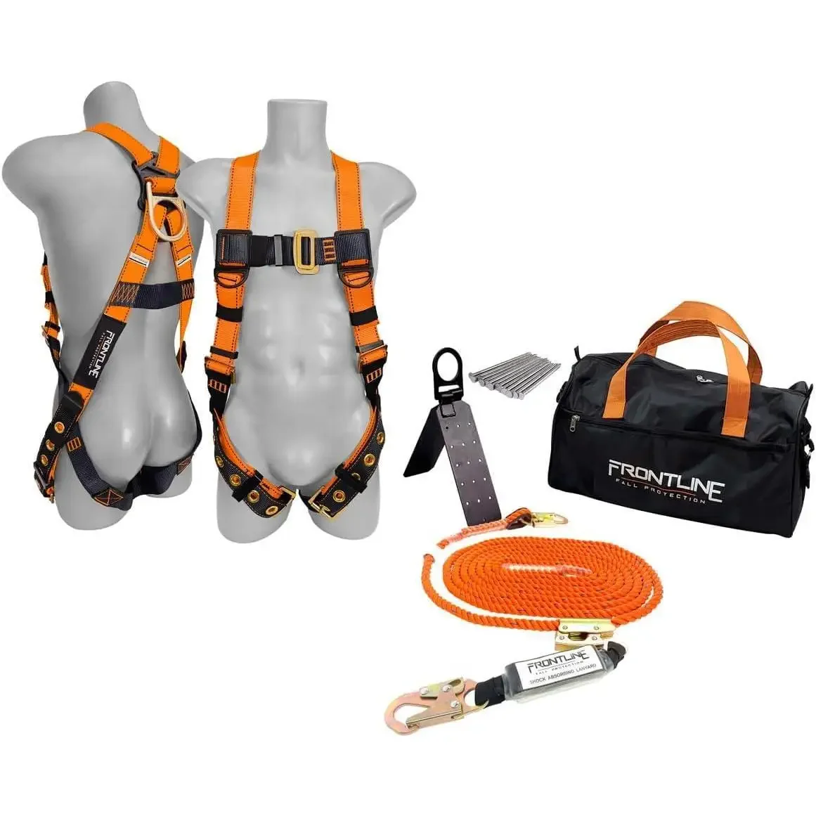 W_Complete Roofers Kit with 50' Lifeline Full Body Harness | OSHA & ANSI Compliant
W_Complete Roofers Kit with 50' Lifeline Full Body Harness | OSHA & ANSI Compliant
