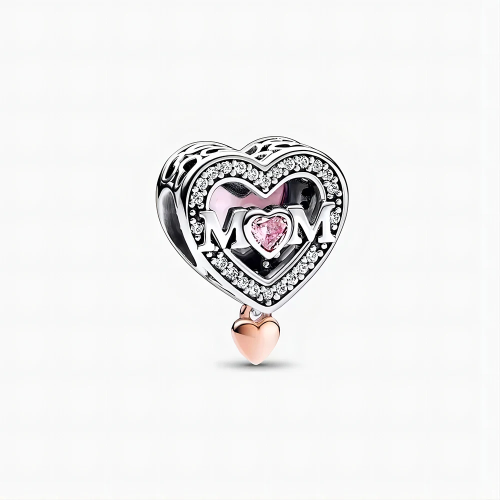 Двухцветные ажурные подвески для браслета Pandora, оригинальные подвески для браслета и браслета, ювелирные изделия
Двухцветные ажурные подвески для браслета Pandora, оригинальные подвески для браслета и браслета, ювелирные изделия