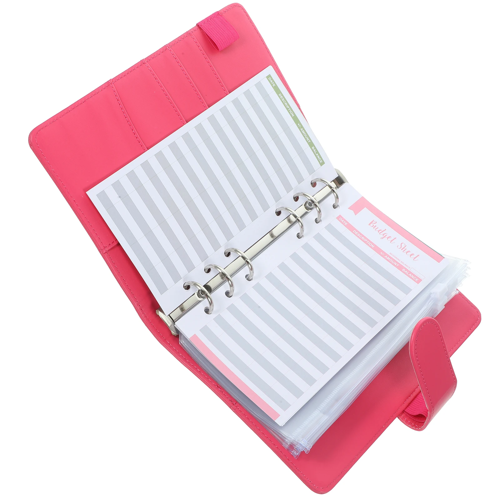 Macaron Notebook PVC Storage Bag Budget Planner Pink Binder Expense Tracker Notepad Loose Leaf Paper School Supplies Folder
Macaron Notebook PVC Storage Bag Budget Planner Pink Binder Expense Tracker Notepad Loose Leaf Paper School Supplies Folder