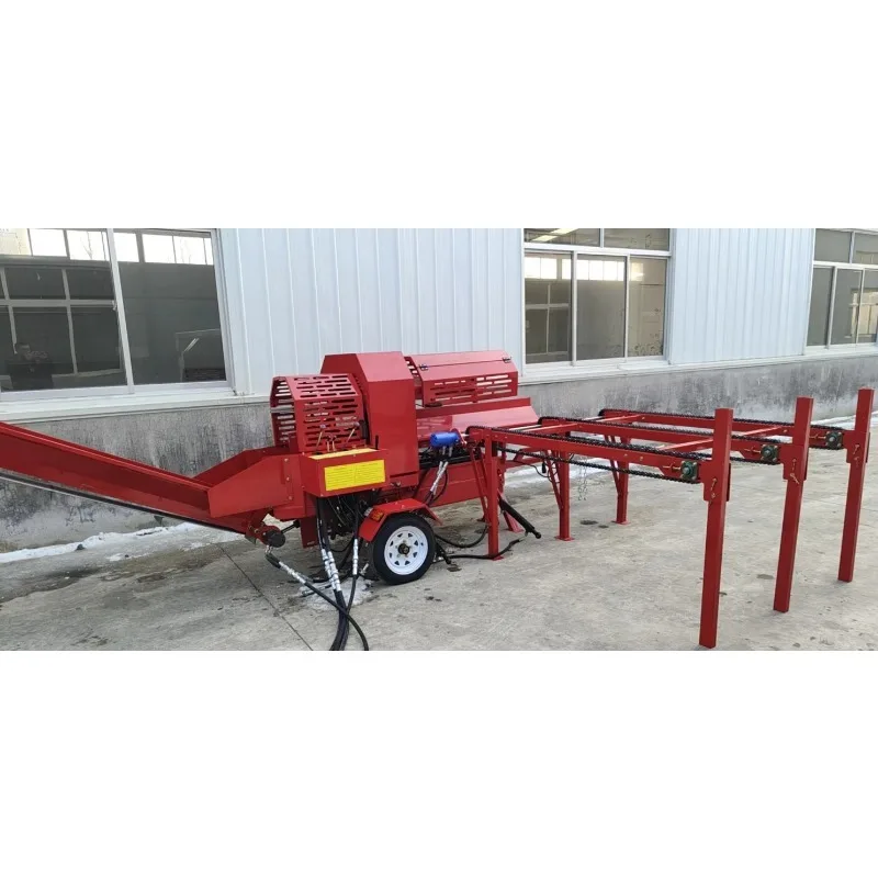 Customized 30T Wood Splitter Combined Firewood Processor Forestry Machinery Hydraulic Conveyor Automatically Splitting Log Split
Customized 30T Wood Splitter Combined Firewood Processor Forestry Machinery Hydraulic Conveyor Automatically Splitting Log Split