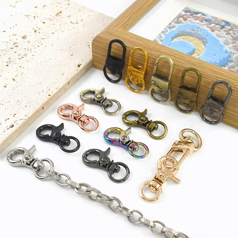 10/20/30/40/50Pcs Small Carabiner Metal Swivel Buckles Lobster Clasp Lanyards Trigger Spring Snap Hook Hardware Accessories
10/20/30/40/50Pcs Small Carabiner Metal Swivel Buckles Lobster Clasp Lanyards Trigger Spring Snap Hook Hardware Accessories