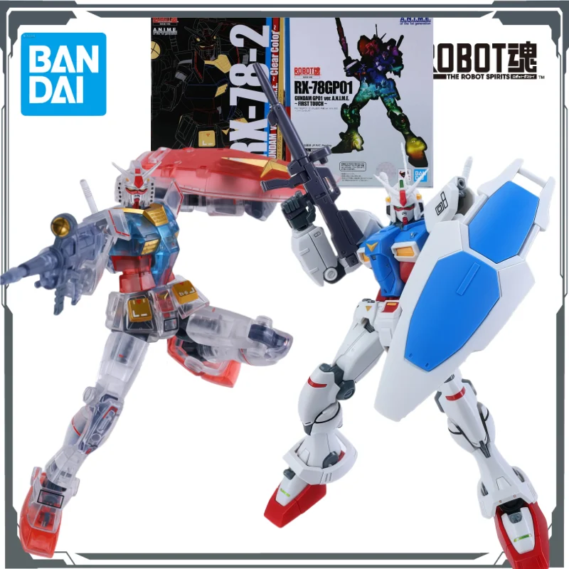 Bandai Original ROBOT Soul Limited Edition RX-78GP01 Gundam Trial Unit 1~Clear Color~&RX-78-2 Gundam~First Touch~Handheld Toy
Bandai Original ROBOT Soul Limited Edition RX-78GP01 Gundam Trial Unit 1~Clear Color~&RX-78-2 Gundam~First Touch~Handheld Toy