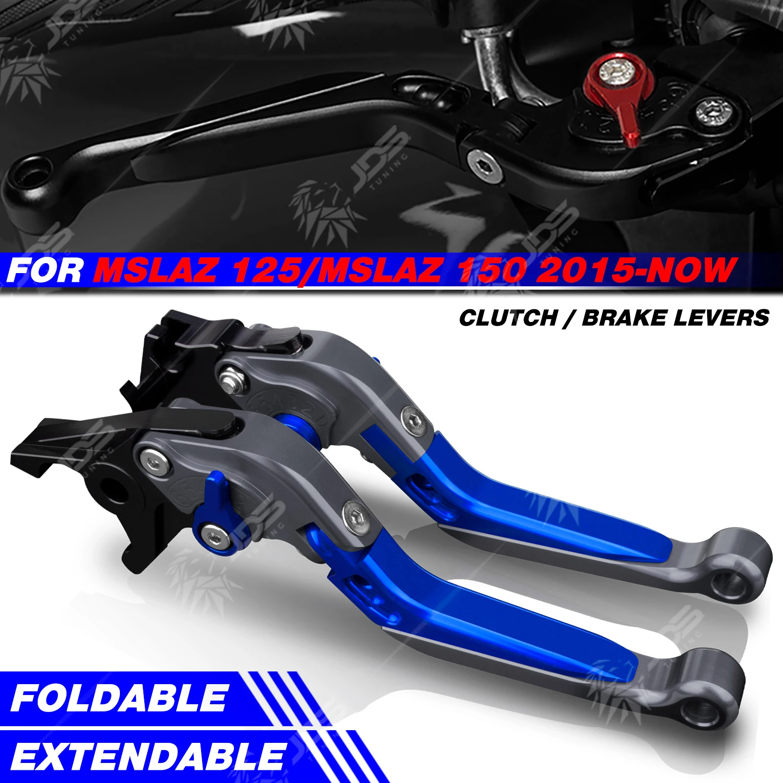 JDSTUNING Для Yamaha MSLAZ 125/150 2015-Н.В. Комплект складных рычагов сцепления и тормоза, ручки, аксессуары и запчасти для мотоциклов
JDSTUNING Для Yamaha MSLAZ 125/150 2015-Н.В. Комплект складных рычагов сцепления и тормоза, ручки, аксессуары и запчасти для мотоциклов