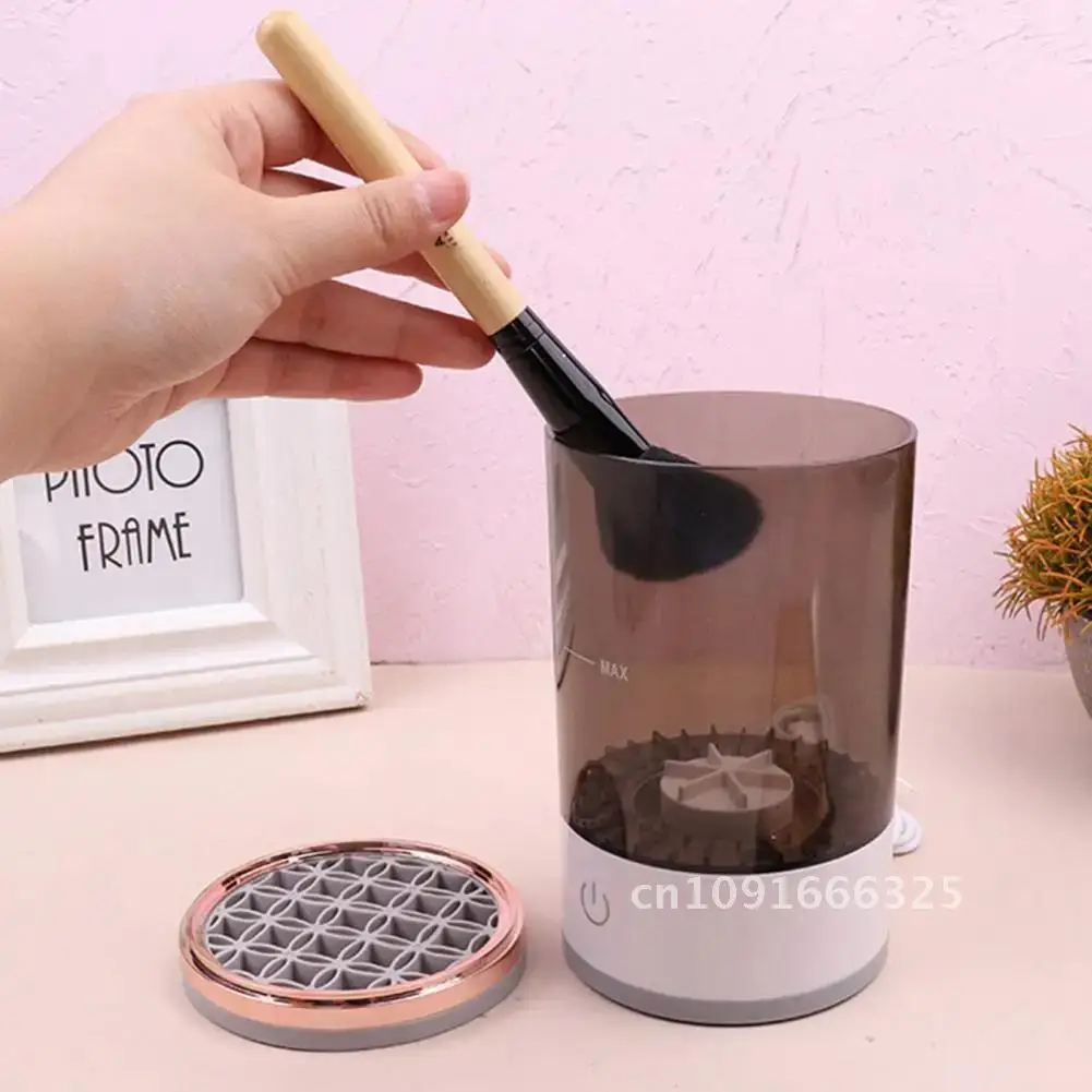 Usb Makeup Brush Cleaner Electric Makeup Rechargeable Cleaner Set Machine with for Brush Home Spinning Capacity Use Automatic
Usb Makeup Brush Cleaner Electric Makeup Rechargeable Cleaner Set Machine with for Brush Home Spinning Capacity Use Automatic