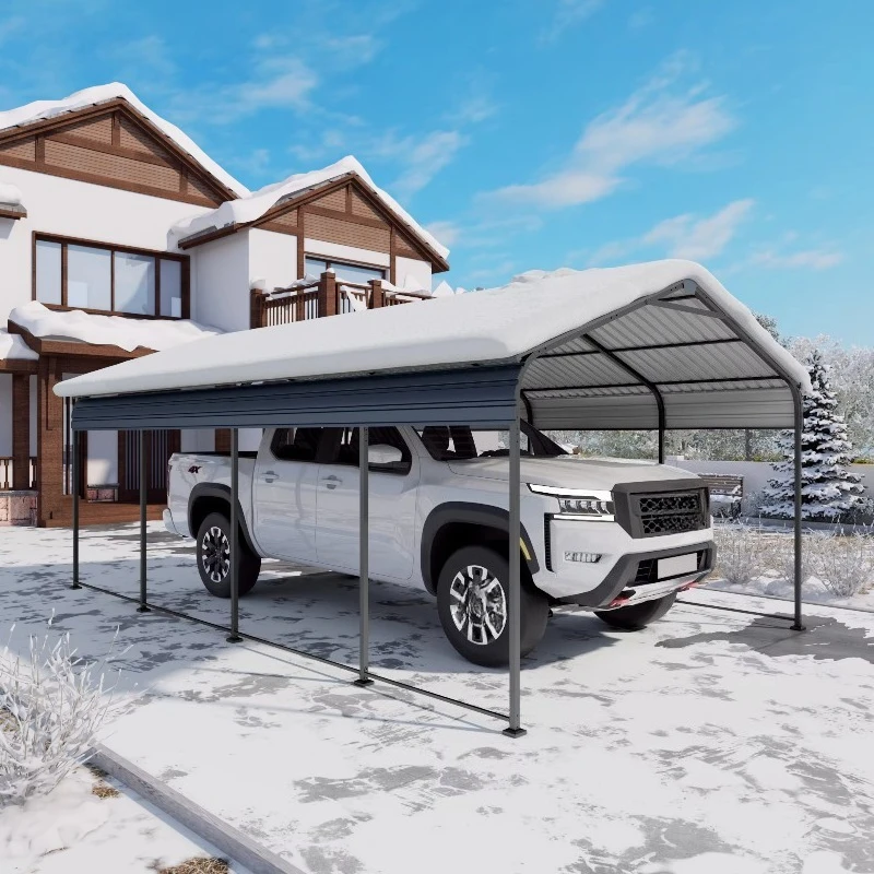 Металлический навес-гараж 12x20 футов для автомобилей и лодок, усиленная металлическая конструкция, большой гараж
Металлический навес-гараж 12x20 футов для автомобилей и лодок, усиленная металлическая конструкция, большой гараж