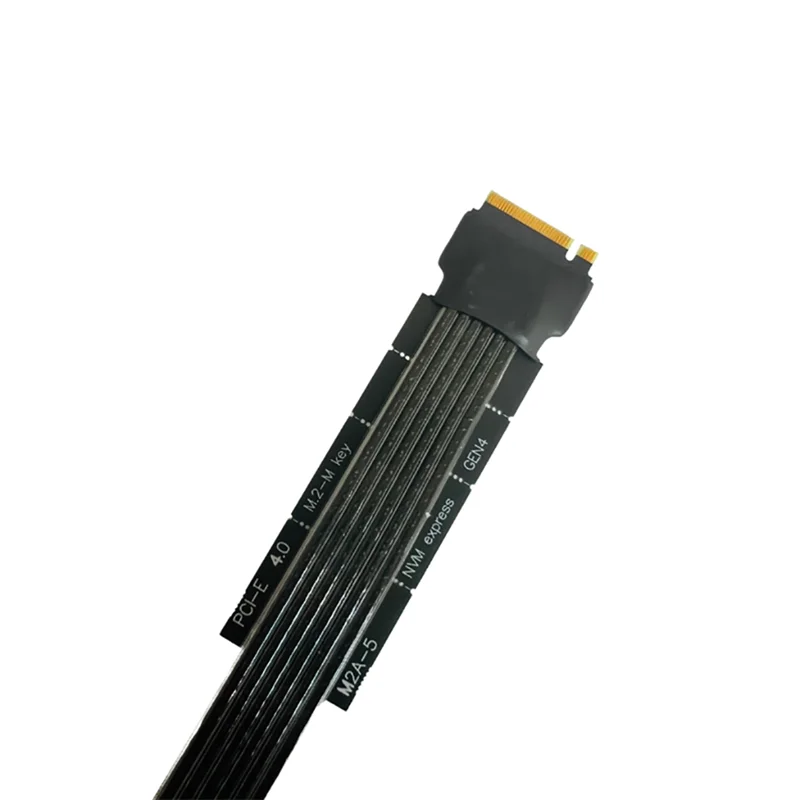 Reliable64gbps Pcie 4.0 X4 90 Degree PCI-E 16X To M2 M.2 For NVME SSD Riser Cable Gen4 / 3 GPU Motherboard Extender Es CPU
Reliable64gbps Pcie 4.0 X4 90 Degree PCI-E 16X To M2 M.2 For NVME SSD Riser Cable Gen4 / 3 GPU Motherboard Extender Es CPU