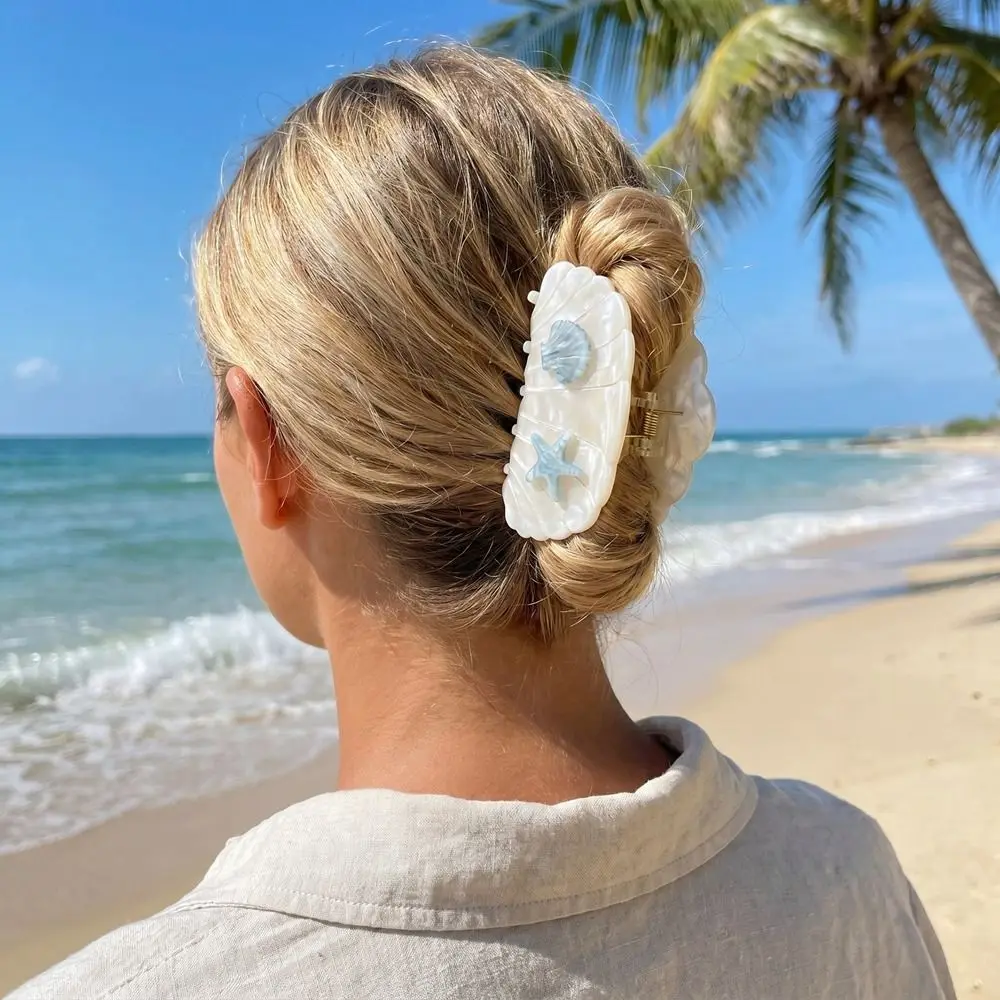 Fashion Hairpin Ocean Style Fish Hair Claw Cartoon Starfish Fish Shape Grab Clip Geometry Acetic Acid Shell Grasp Beach
Fashion Hairpin Ocean Style Fish Hair Claw Cartoon Starfish Fish Shape Grab Clip Geometry Acetic Acid Shell Grasp Beach