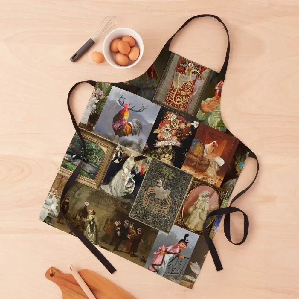 Museum of Fine Art Chickens Highlights Apron Kitchen Supplies women's work kitchen girl household woman Apron
Museum of Fine Art Chickens Highlights Apron Kitchen Supplies women's work kitchen girl household woman Apron