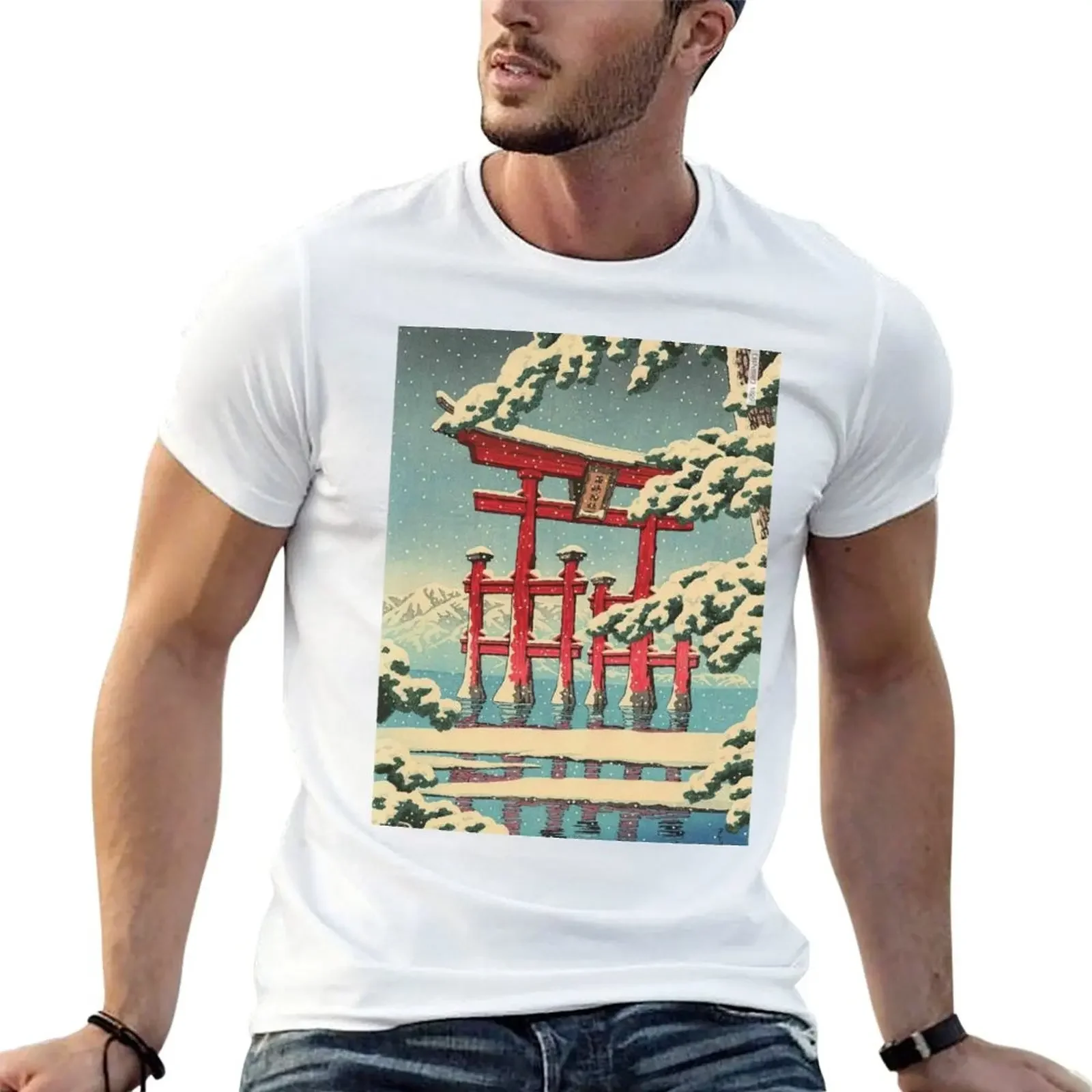 Miyajima in Snow Hasui Kawase shin hanga art T-Shirt for a boy Louboutins valentines boutique clothes mens workout shirts
Miyajima in Snow Hasui Kawase shin hanga art T-Shirt for a boy Louboutins valentines boutique clothes mens workout shirts
