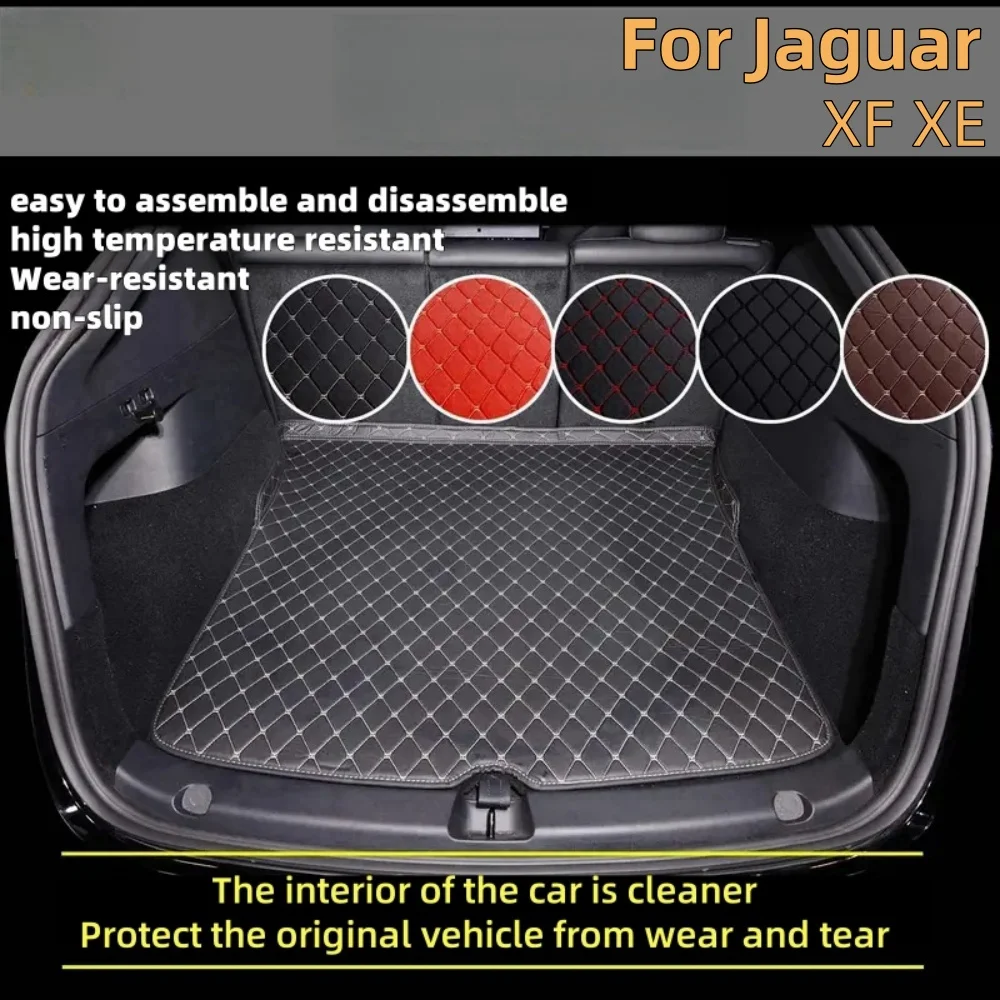 Car Trunk Mat For Jaguar XF 2008-2017 XE 2015-2018 Leather Anti-slip Car Cargo Trunk Carpets Pads Auto Interior Accessories
Car Trunk Mat For Jaguar XF 2008-2017 XE 2015-2018 Leather Anti-slip Car Cargo Trunk Carpets Pads Auto Interior Accessories