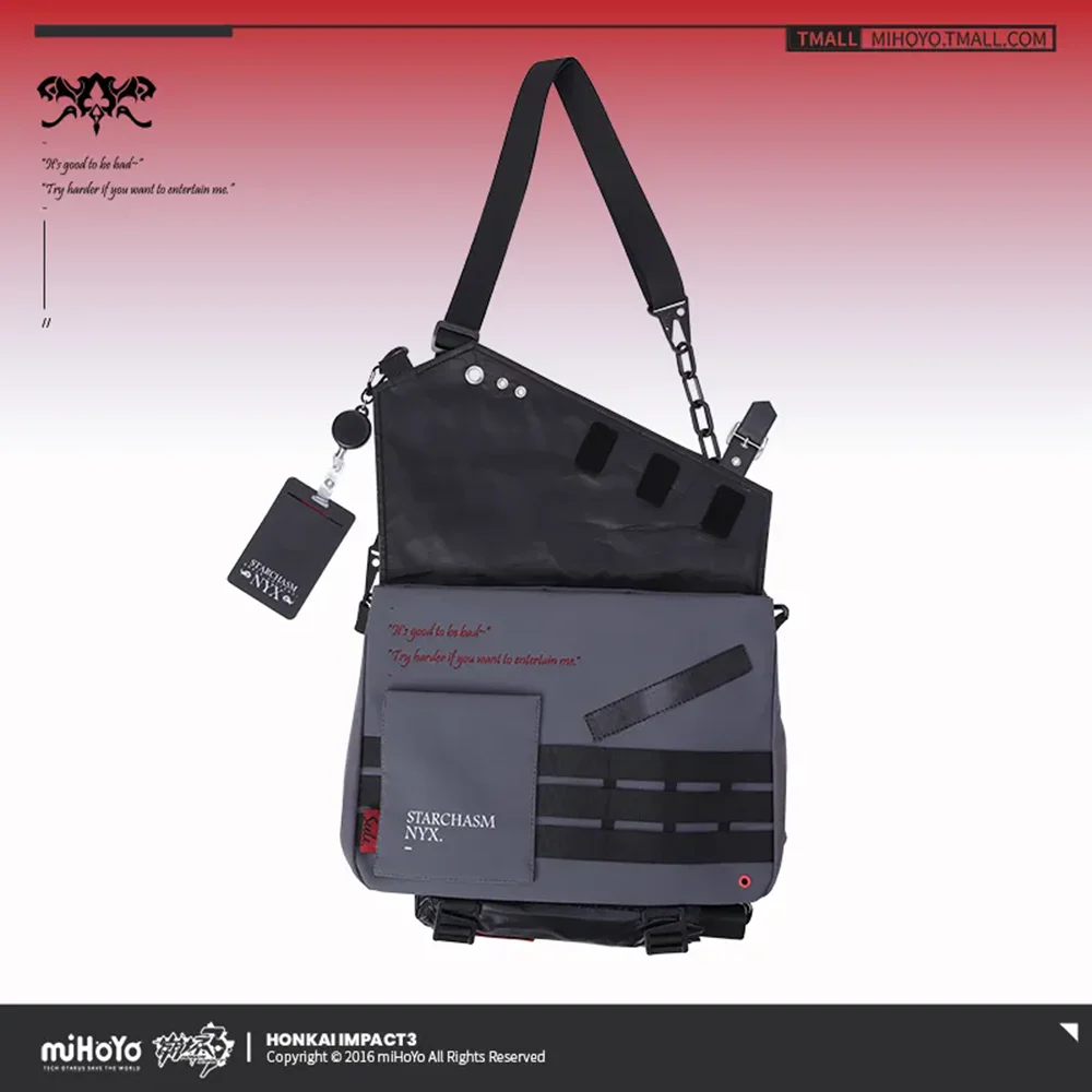 GameHonkaiImpact3 Official Seele Vollerei Nightmare Night Star Abyss Theme Shoulder Bag Game Peripheral
GameHonkaiImpact3 Official Seele Vollerei Nightmare Night Star Abyss Theme Shoulder Bag Game Peripheral
