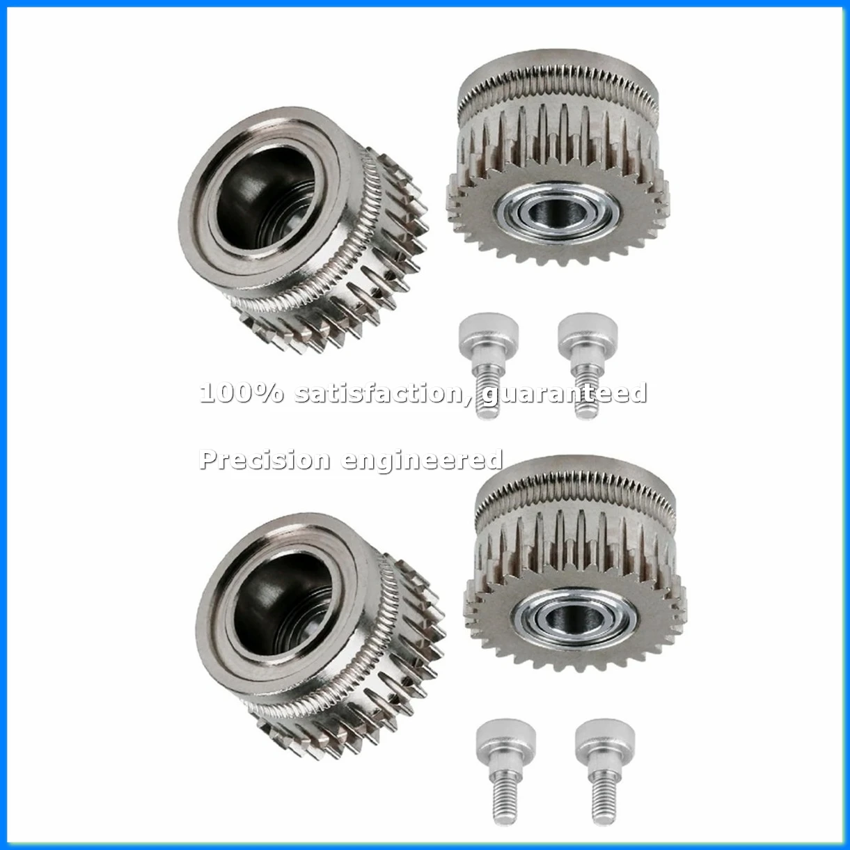 New 3d Printer Dual Gear Extruder Kit for K1/K1C/ K1 Max/Ender3/V3 Plus V3 Upgrade 3.0 Hardened Steel-ABRM
New 3d Printer Dual Gear Extruder Kit for K1/K1C/ K1 Max/Ender3/V3 Plus V3 Upgrade 3.0 Hardened Steel-ABRM
