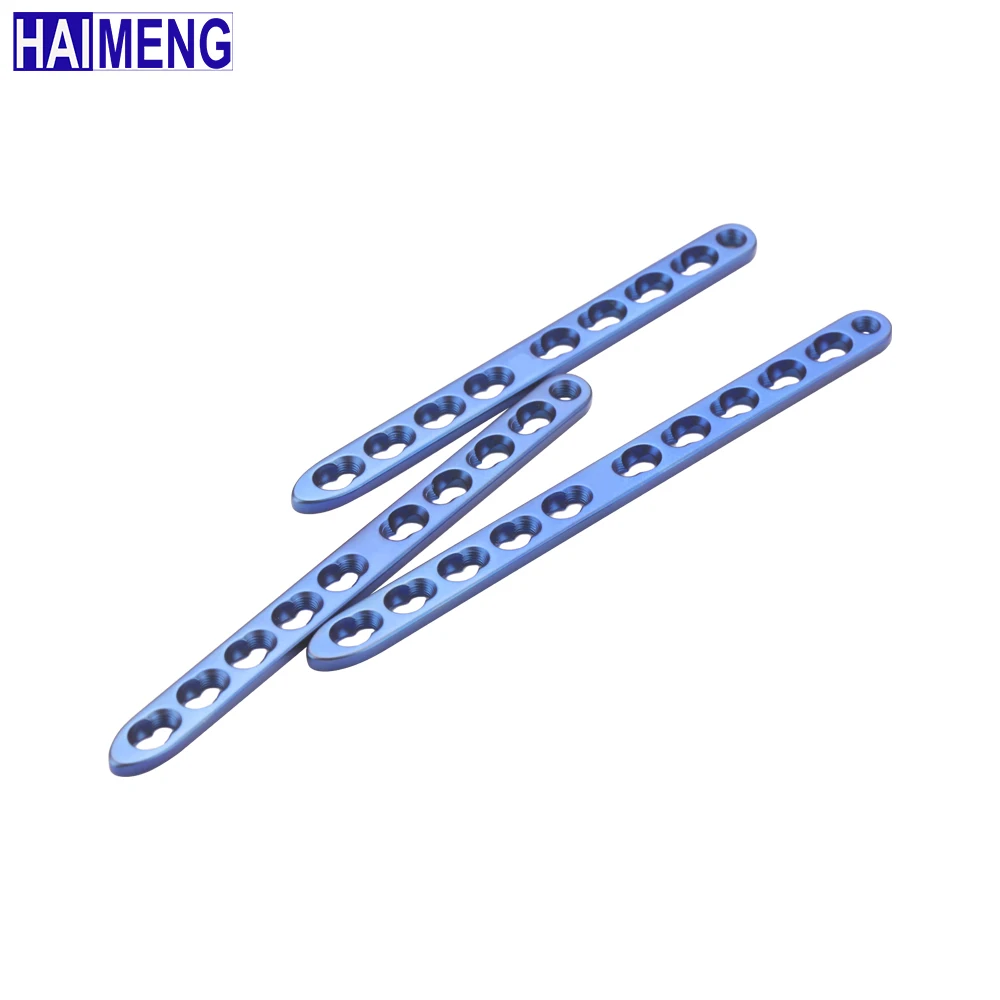 2.4mm Titanium Locking Plate, Mascotas Veterinary Orthopedics Implants, Surgical Instruments, Pet Products, Dog Accessories
2.4mm Titanium Locking Plate, Mascotas Veterinary Orthopedics Implants, Surgical Instruments, Pet Products, Dog Accessories