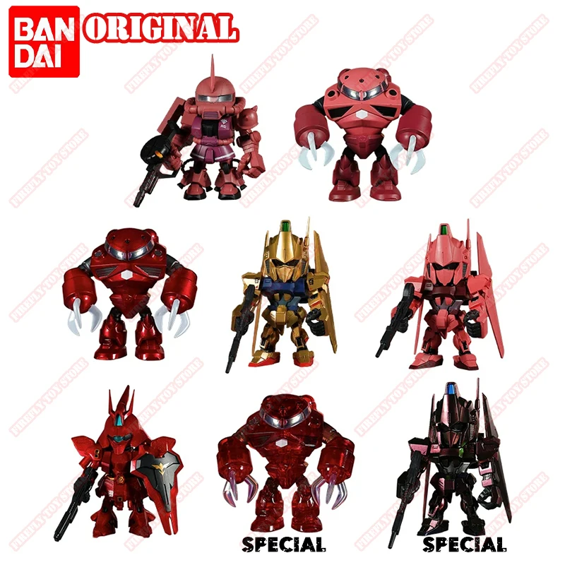 BANDAI Original QMSV GUNDAM Animation Peripheral Toys Char's Custom Zaku Mini Boxed Gacha Anime Action Model Figures Collection
BANDAI Original QMSV GUNDAM Animation Peripheral Toys Char's Custom Zaku Mini Boxed Gacha Anime Action Model Figures Collection