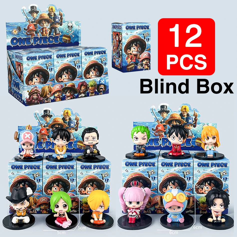 6-12pcs Set Straw Hat Road Plum Blossom Good News Sun Blackbeard Blind Box Action Figure Model Ornament Twisted Collect Doll
6-12pcs Set Straw Hat Road Plum Blossom Good News Sun Blackbeard Blind Box Action Figure Model Ornament Twisted Collect Doll