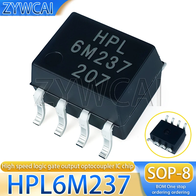 10PCS HPL6M237 HPL 6M237 SOP8 high-speed logic gate output type optocoupler IC chip transistor output optocoupler
10PCS HPL6M237 HPL 6M237 SOP8 high-speed logic gate output type optocoupler IC chip transistor output optocoupler