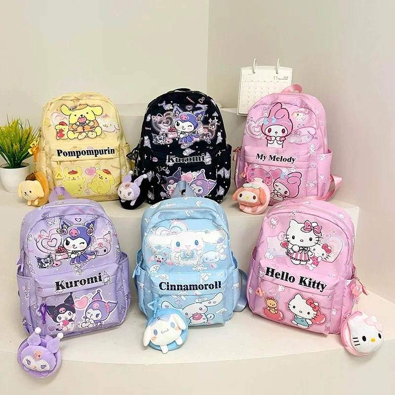 Sanrio Hello Kitty Kuromi Kawaii Backpacks Cute Cartoon My Melody Pochacco Storage School Bag Cinnamoroll Schoolbag 20X26X10Cm
Sanrio Hello Kitty Kuromi Kawaii Backpacks Cute Cartoon My Melody Pochacco Storage School Bag Cinnamoroll Schoolbag 20X26X10Cm
