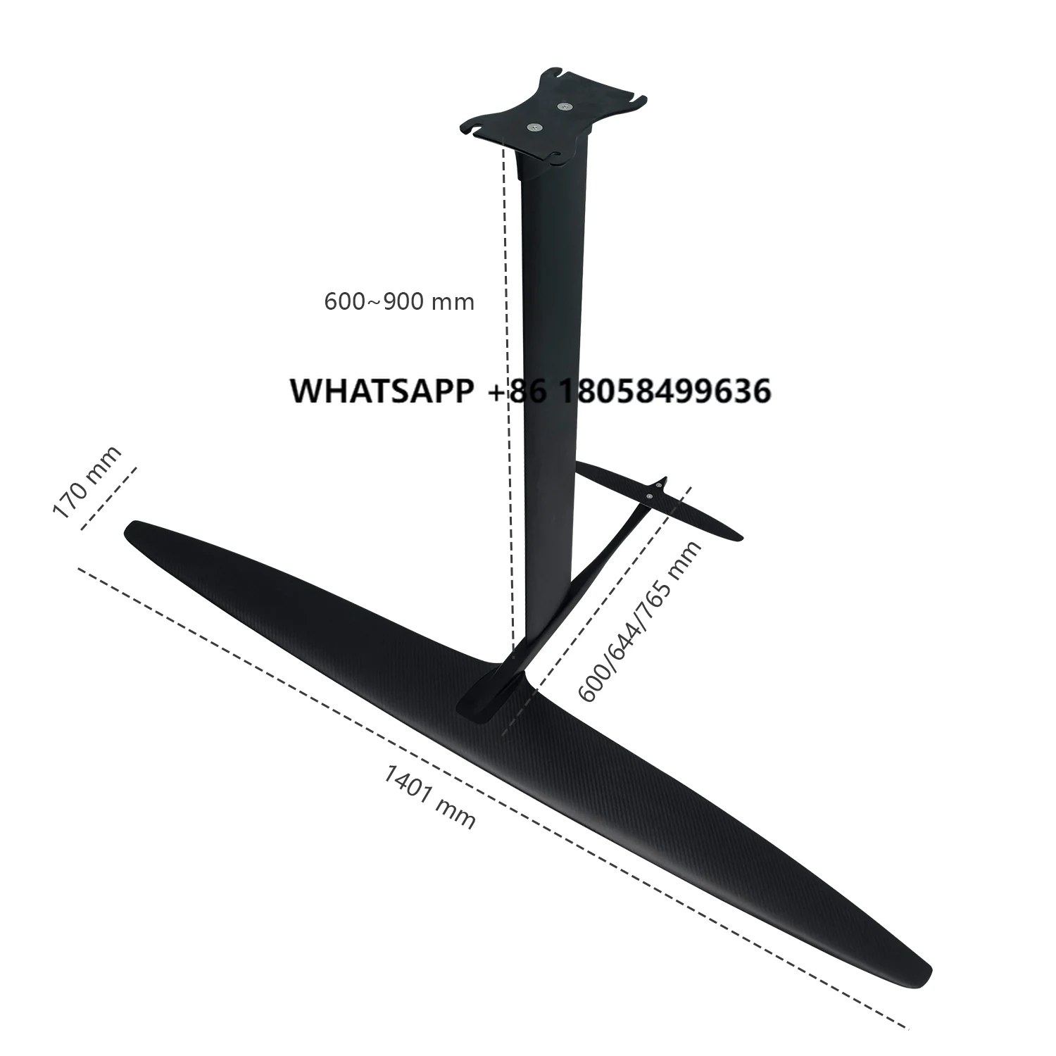 Watersports GY-HP1401 Unisex Hydro Wing Foil Set Carbon Powered Hydrofoil Kit with Foil Board for Windsurfing and Sailing
Watersports GY-HP1401 Unisex Hydro Wing Foil Set Carbon Powered Hydrofoil Kit with Foil Board for Windsurfing and Sailing