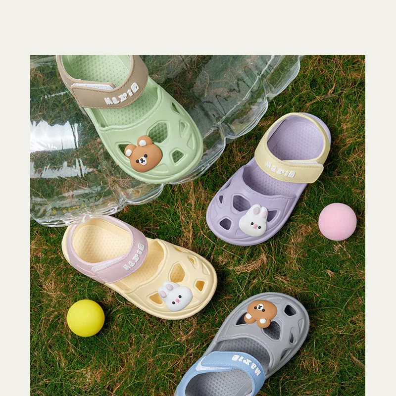Children's Sandals Summer Baby Beach Garden Shoes Boy Girls Baby Kids Slipper Baotou Sandals Girls' Sports Hole Sandals
Children's Sandals Summer Baby Beach Garden Shoes Boy Girls Baby Kids Slipper Baotou Sandals Girls' Sports Hole Sandals