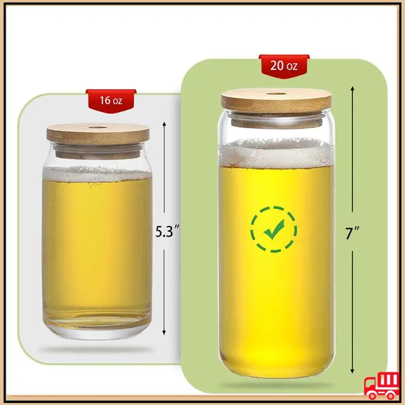 Reliable Clear Frosted Sublimation Blanks Glass Mason Jar Beer Can Glass Cup With Bamboo Lid
Reliable Clear Frosted Sublimation Blanks Glass Mason Jar Beer Can Glass Cup With Bamboo Lid