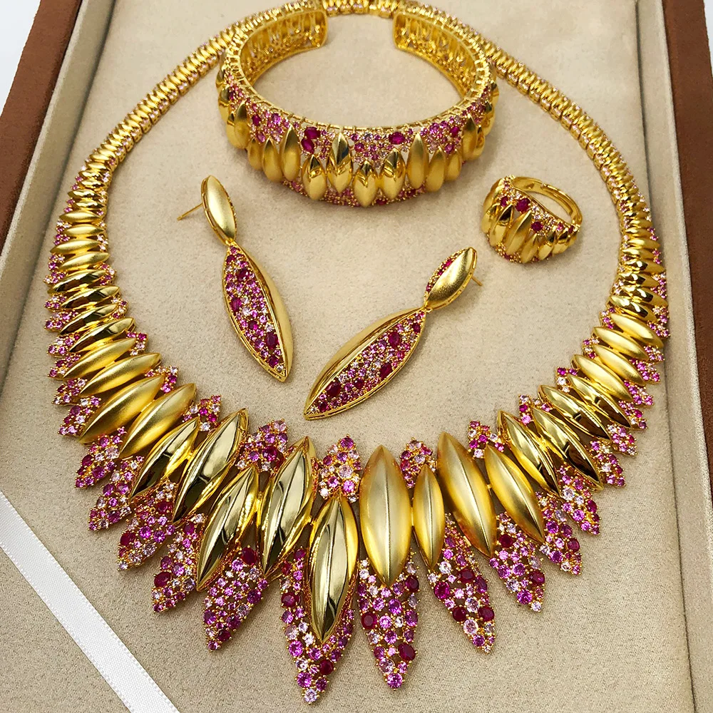 GODKI 4PCS Luxury African Jewelry Set For Women Wedding Party Dubai Bridal Jewelry Sets 2025 Necklace Earring Bracelet Ring Set
GODKI 4PCS Luxury African Jewelry Set For Women Wedding Party Dubai Bridal Jewelry Sets 2025 Necklace Earring Bracelet Ring Set