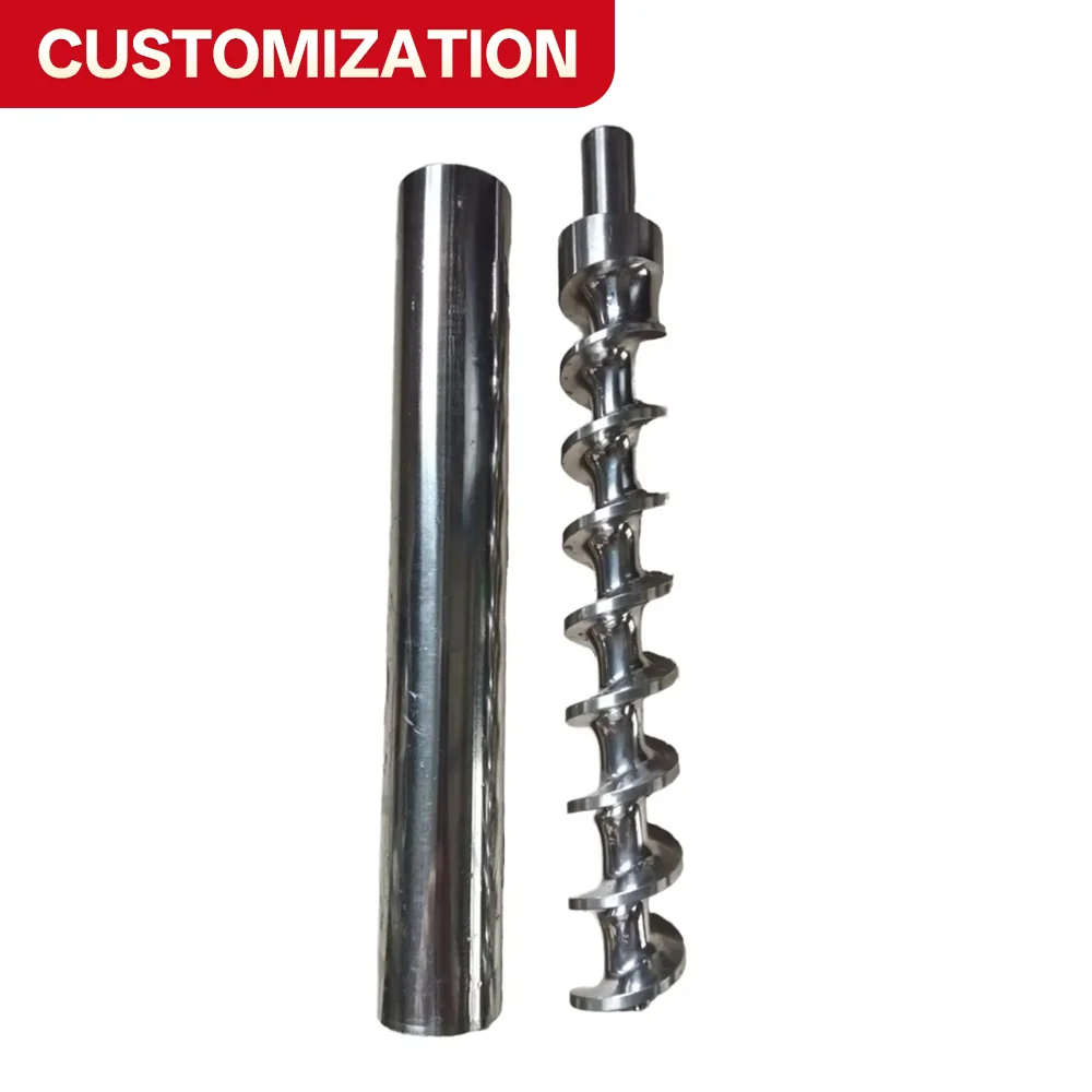 Custom Manufacturer-Direct Stainless Steel Welded Spiral Screw Conveyors — High-Strength Feeding Augers for Food & Chemical
Custom Manufacturer-Direct Stainless Steel Welded Spiral Screw Conveyors — High-Strength Feeding Augers for Food & Chemical
