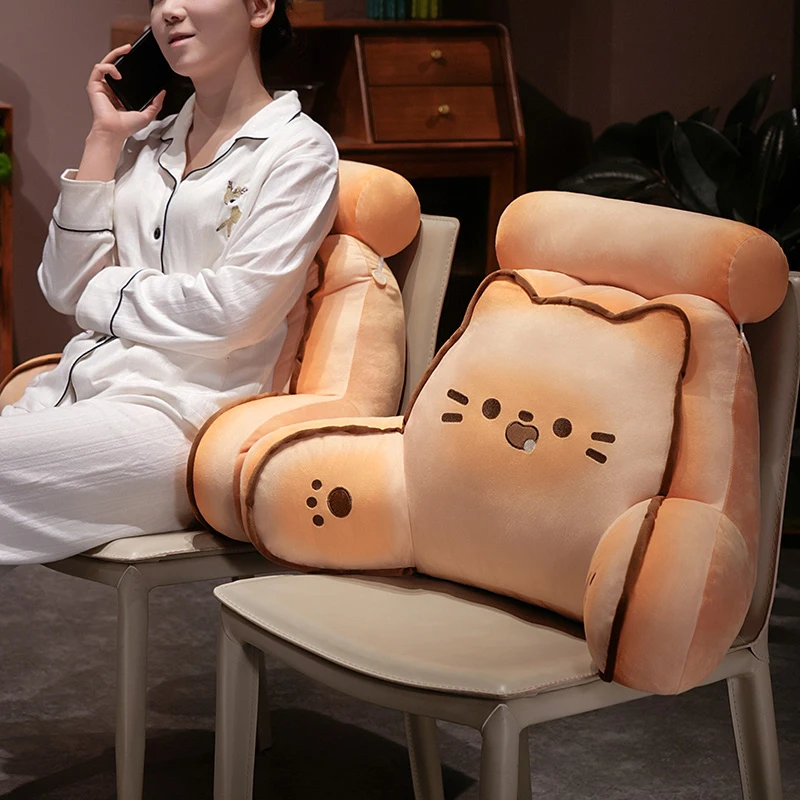 Cartoon Cushion Plush Biscuit Bear Bedside Soft Animal Bread Cat Dog Backrest Sofa Triangle Pillow On The Bed Gifts
Cartoon Cushion Plush Biscuit Bear Bedside Soft Animal Bread Cat Dog Backrest Sofa Triangle Pillow On The Bed Gifts