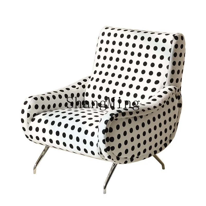 CL Light Luxury Single Sofa Chair Simple Modern Living Room Balcony Homestay Internet Celebrity Polka Dot Leisure Chair
CL Light Luxury Single Sofa Chair Simple Modern Living Room Balcony Homestay Internet Celebrity Polka Dot Leisure Chair