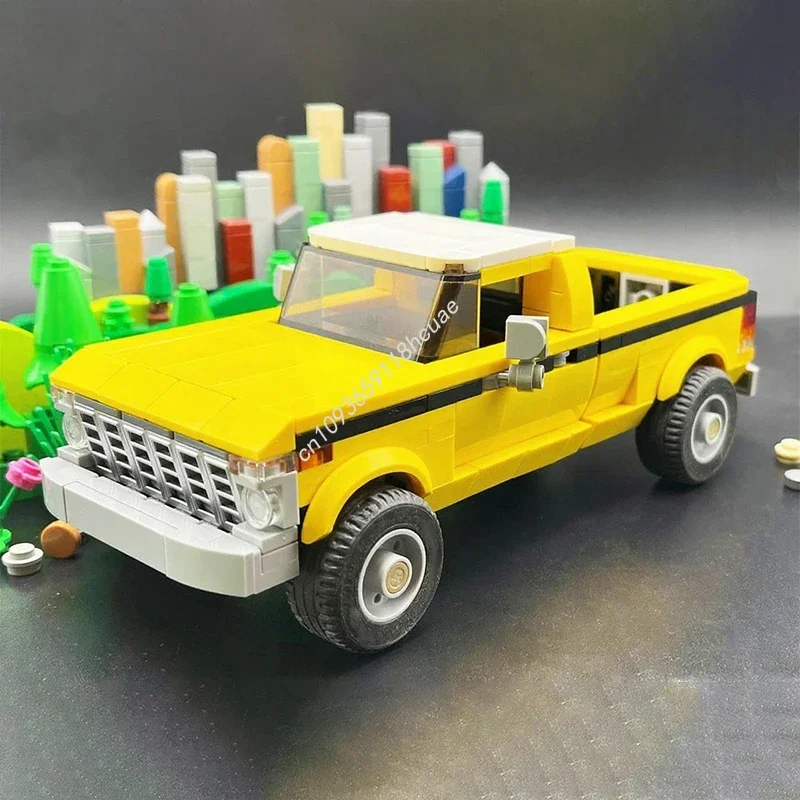 313 деталей MOC F100 Желтый суперкар City Champions, модель для сборки, конструктор, игрушки для детей, модульные подарки на Рождество
313 деталей MOC F100 Желтый суперкар City Champions, модель для сборки, конструктор, игрушки для детей, модульные подарки на Рождество