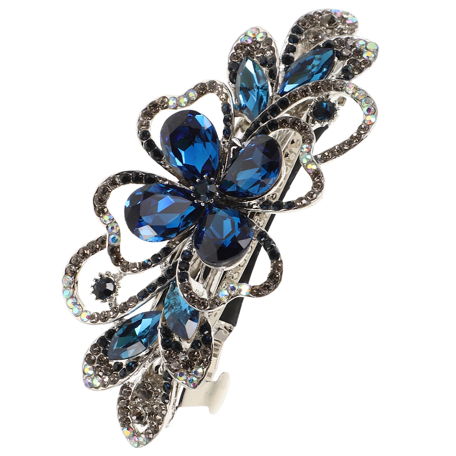 Rhinestone Hair Clip Women Barrette Blue Color Anti Slip Damage Free Hair Accessories Teen Fashion
Rhinestone Hair Clip Women Barrette Blue Color Anti Slip Damage Free Hair Accessories Teen Fashion