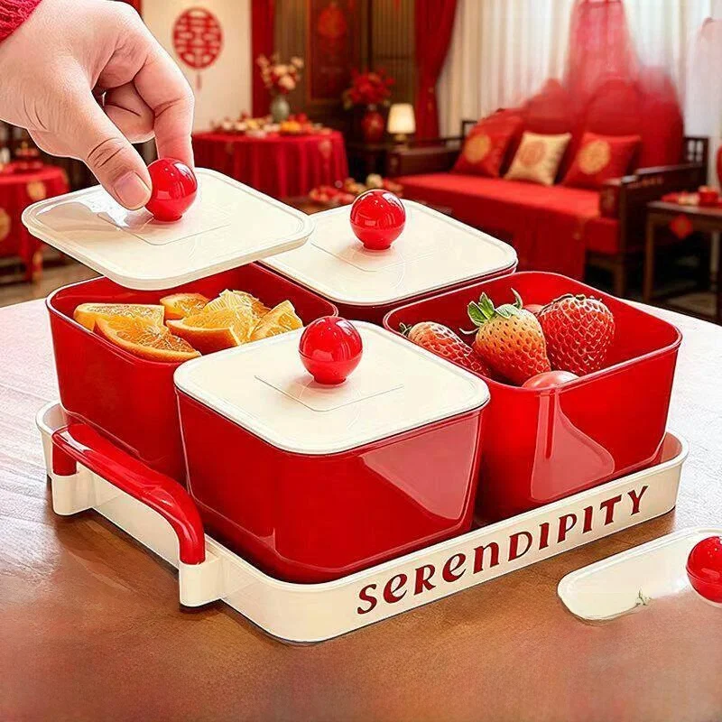 Red Wedding Engagement Candy Display Plate Covered Snack Tray Chinese Style Celebration Plastic Fruit Tray Kitchen Dining
Red Wedding Engagement Candy Display Plate Covered Snack Tray Chinese Style Celebration Plastic Fruit Tray Kitchen Dining