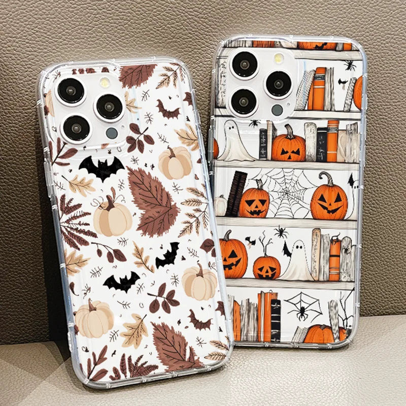 Creative Halloween Art Shockproof Soft Clear Phone Case For iPhone 16 15 14 13 12 11 Pro Max Plus 17 Case Anti Drop Airbag Cover
Creative Halloween Art Shockproof Soft Clear Phone Case For iPhone 16 15 14 13 12 11 Pro Max Plus 17 Case Anti Drop Airbag Cover