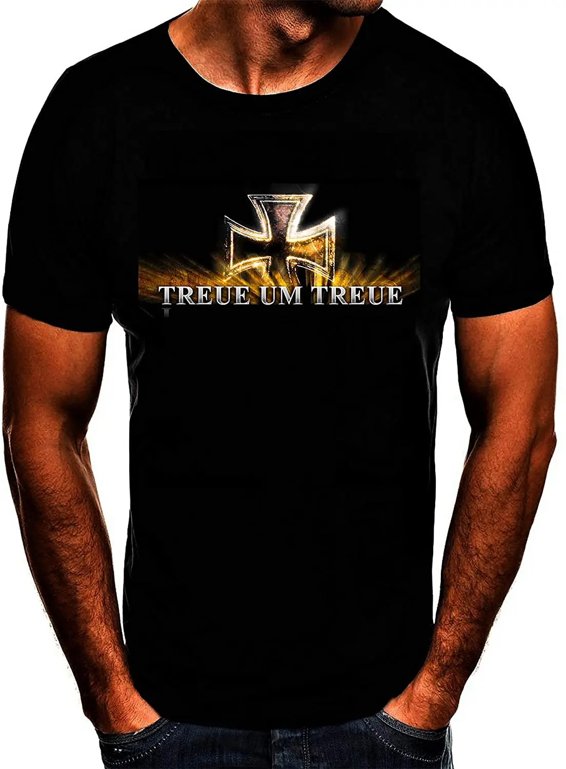 Футболка Treue Deutschland Iron Cross. Летняя хлопковая мужская футболка с коротким рукавом и круглым вырезом, новинка S-3XL
Футболка Treue Deutschland Iron Cross. Летняя хлопковая мужская футболка с коротким рукавом и круглым вырезом, новинка S-3XL