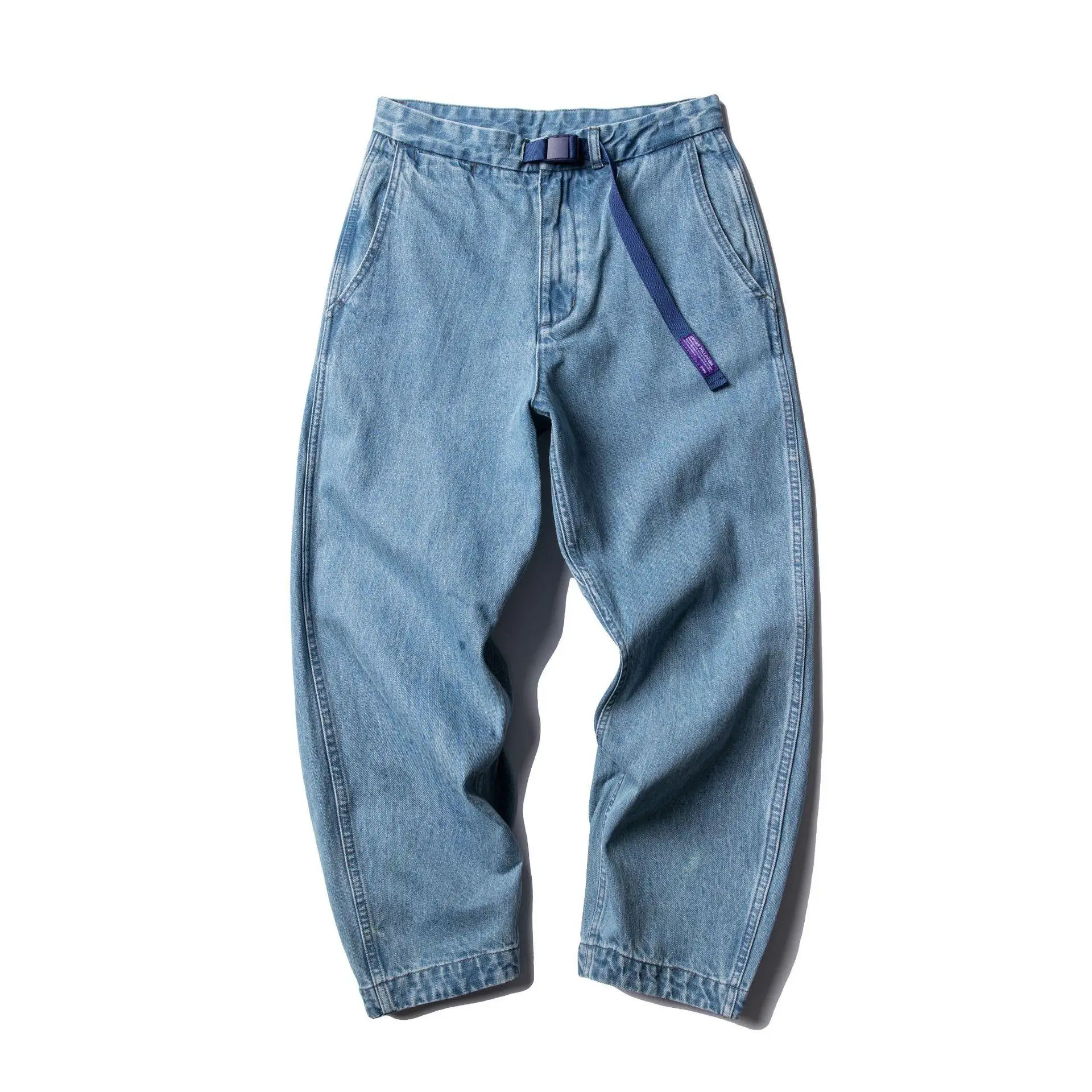 Мужские джинсы свободного кроя прямого кроя из денима с эффектом потертости, весна 2025, модный бренд, 100% хлопок, средняя посадка, длинные брюки, эффект потертости
Мужские джинсы свободного кроя прямого кроя из денима с эффектом потертости, весна 2025, модный бренд, 100% хлопок, средняя посадка, длинные брюки, эффект потертости