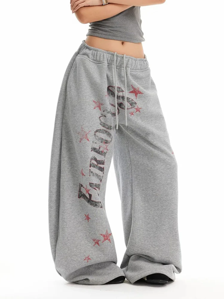 Hip Hop Letter Sweatpants Women Vintage American Y2K High Waist Wide Leg Pant Spring Bf Loose Retro Harajuku Streetwear Trousers
Hip Hop Letter Sweatpants Women Vintage American Y2K High Waist Wide Leg Pant Spring Bf Loose Retro Harajuku Streetwear Trousers