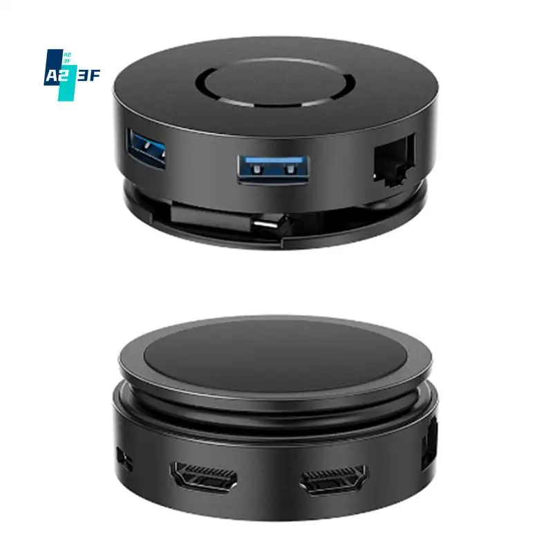 Многопортовая док-станция A23F-USB C с 2 4K-совместими PD, устройство чтения карт Micro-SD, 100 Вт, концентратор USB 3.0 RJ45 для Dell
Многопортовая док-станция A23F-USB C с 2 4K-совместими PD, устройство чтения карт Micro-SD, 100 Вт, концентратор USB 3.0 RJ45 для Dell