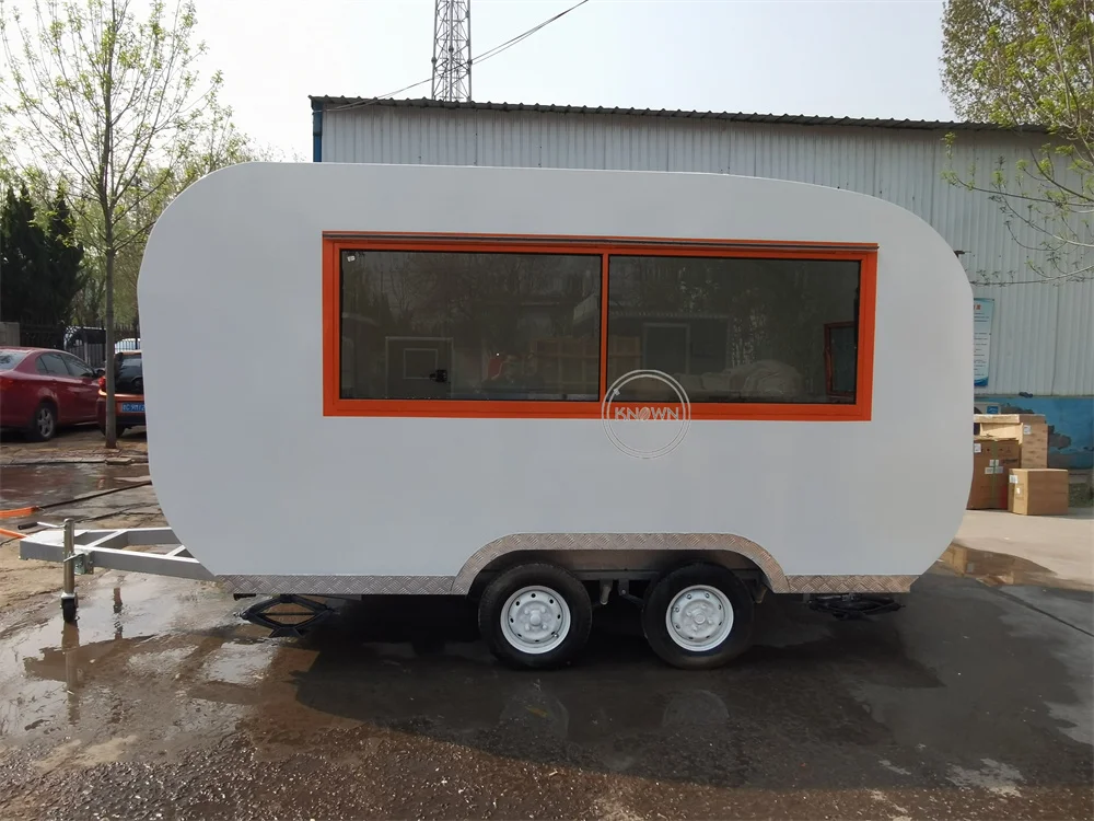 Mobile Food Truck Breakfast Concession Food Trailer with Fryer and Full Kitchen Street Food Cart Kiosk American Standard
Mobile Food Truck Breakfast Concession Food Trailer with Fryer and Full Kitchen Street Food Cart Kiosk American Standard
