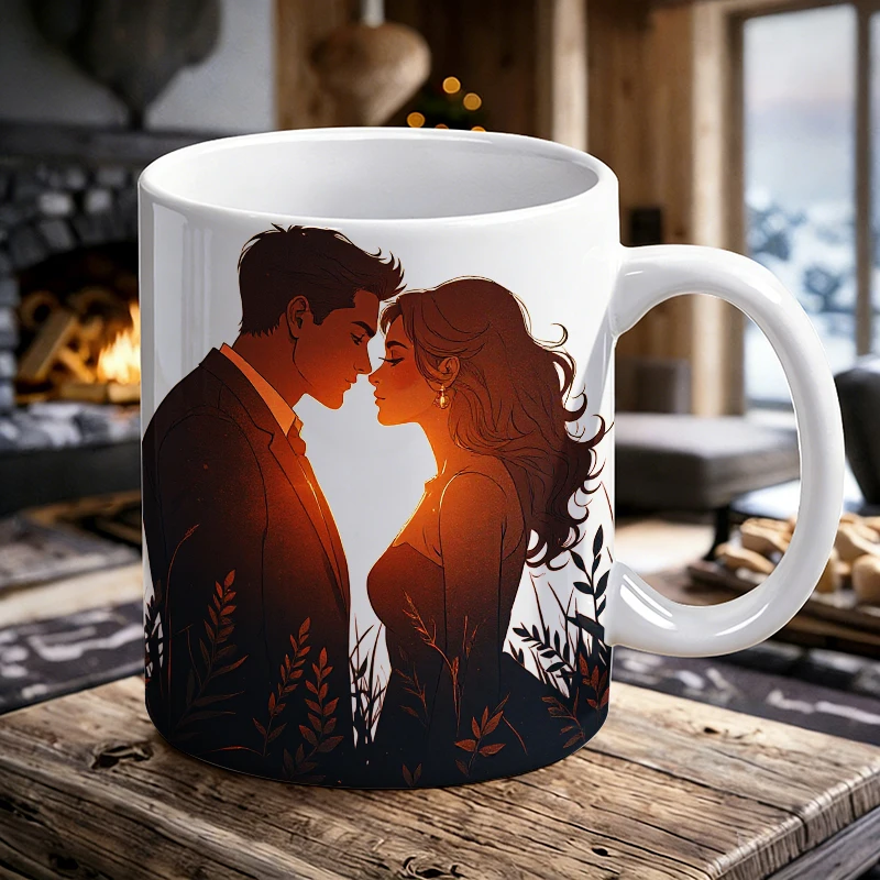 Sunset Light and Shadow Couples Ceramic Mug, Coffee Mug, Milk Cup, Office Tea Cup, Drinking Cup, Gift for Friends,Fade-resistant
Sunset Light and Shadow Couples Ceramic Mug, Coffee Mug, Milk Cup, Office Tea Cup, Drinking Cup, Gift for Friends,Fade-resistant
