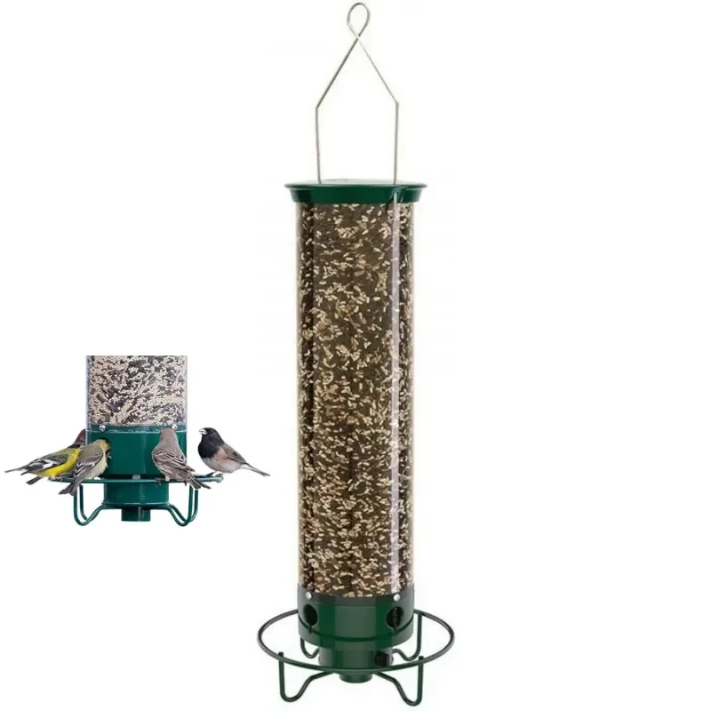 Hanging Wild Bird Feeder Weight Activated Rotating Squirrel Proof Outdoor Garden Yard Tree Mounted Automatic Bird Feeding
Hanging Wild Bird Feeder Weight Activated Rotating Squirrel Proof Outdoor Garden Yard Tree Mounted Automatic Bird Feeding