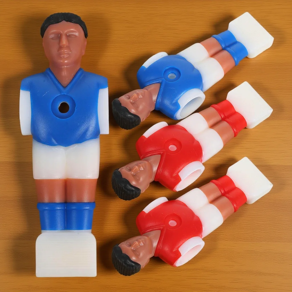 4Pcs Tournament Style Foosball Man Replacement Parts Fit Standard Table Rods Yellow Purple Football Puppet Set
4Pcs Tournament Style Foosball Man Replacement Parts Fit Standard Table Rods Yellow Purple Football Puppet Set