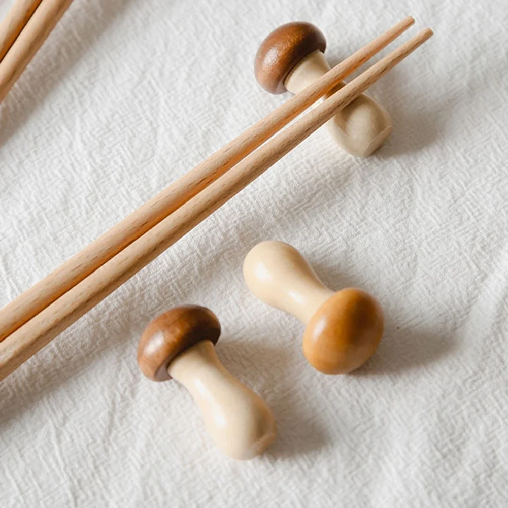 2Pcs Chopstick Rest Mushroom Storage Rack Creative Chopsticks Holder Gift Wooden Chinese Kitchen Supplies
2Pcs Chopstick Rest Mushroom Storage Rack Creative Chopsticks Holder Gift Wooden Chinese Kitchen Supplies