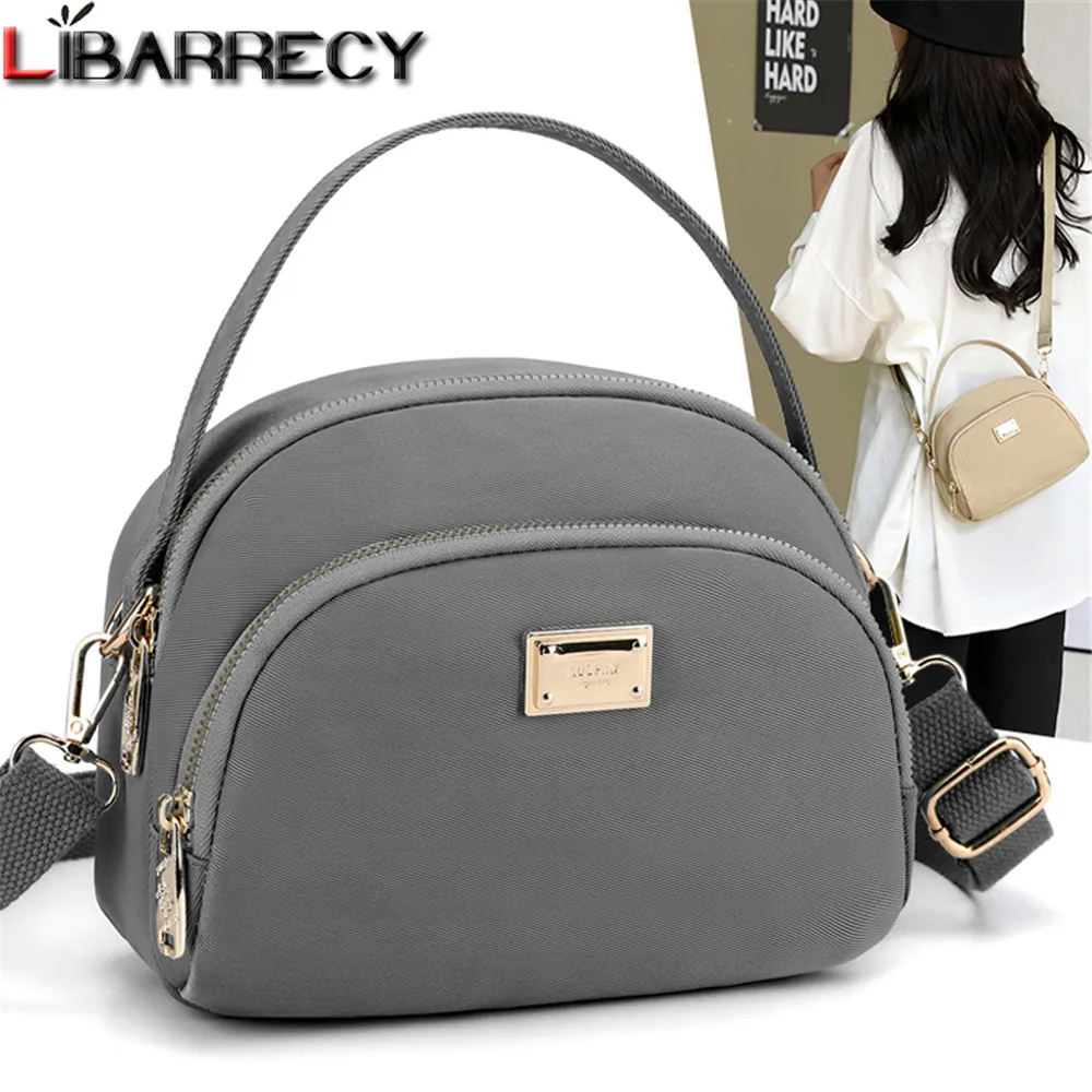 Fashion Small Shoulder Bags 2-layer Pockets Women Bag Casual Handbag Nylon Waterproof Crossbody Bag Ladies Messenger Bag Purses
Fashion Small Shoulder Bags 2-layer Pockets Women Bag Casual Handbag Nylon Waterproof Crossbody Bag Ladies Messenger Bag Purses