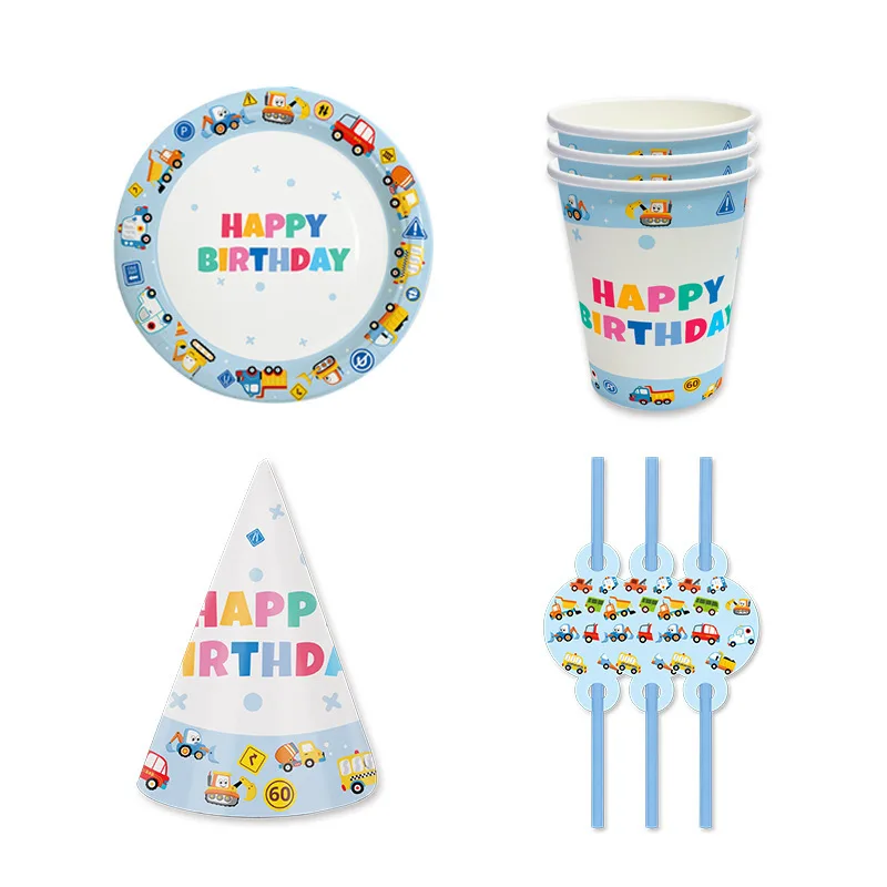 10pcs Transportation Theme Birthday Tableware Set Disposable Paper Plate Dinner Plate Birthday Party Paper Cup Set Wholesale
10pcs Transportation Theme Birthday Tableware Set Disposable Paper Plate Dinner Plate Birthday Party Paper Cup Set Wholesale