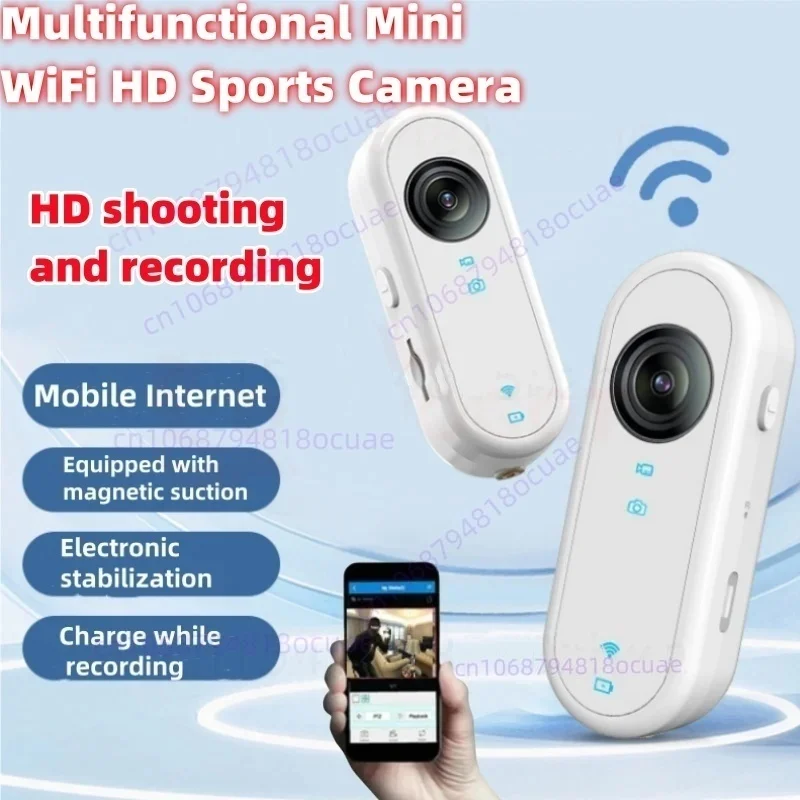 Multi Functional Mini WiFi HD Action Camera Sports Cam Anti-Shake with Waterproof Case for Helmet Travel Bicycle Driver Recorder
Multi Functional Mini WiFi HD Action Camera Sports Cam Anti-Shake with Waterproof Case for Helmet Travel Bicycle Driver Recorder