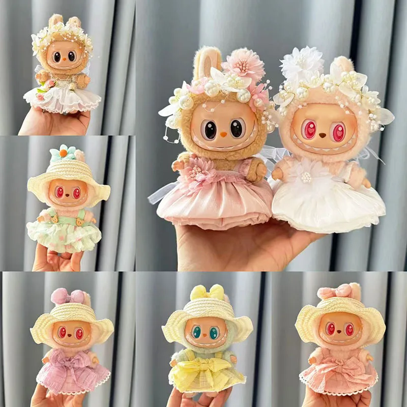 Роскошное плюшевое свадебное платье, одежда для кукол для Labubu I II, корейский стиль, пушистое романтическое свадебное платье, костюм с цветочной шляпой для Ladbubu
Роскошное плюшевое свадебное платье, одежда для кукол для Labubu I II, корейский стиль, пушистое романтическое свадебное платье, костюм с цветочной шляпой для Ladbubu