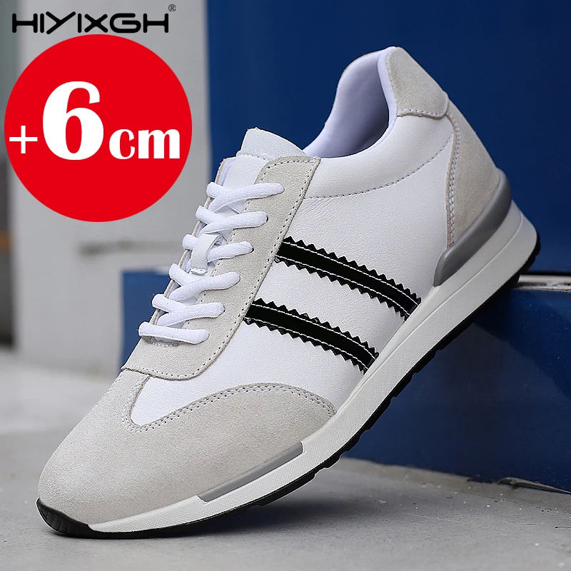 Suede Leather Men Height Increasing Shoes Elevator Sneakers 6cm White Black Shoes Taller Men Leisure Shoes Lift Sports Luxury
Suede Leather Men Height Increasing Shoes Elevator Sneakers 6cm White Black Shoes Taller Men Leisure Shoes Lift Sports Luxury