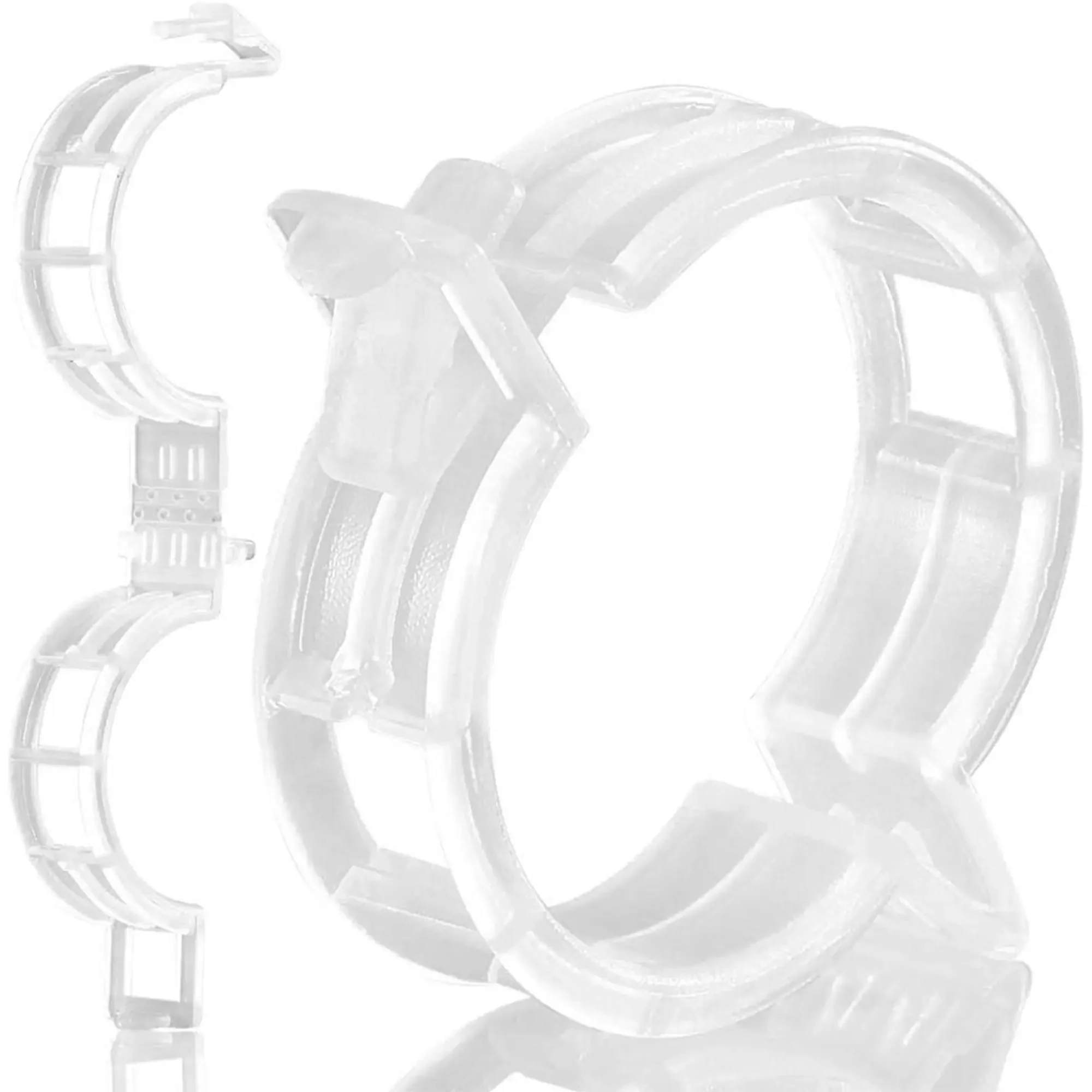 100Pcs White PP Plastic Plant Support Clips, Reusable Vine Fastener Clips, Garden Trellis Accessories for Fixing Tomato, Grape, Cucumber, Pepper & Eggplant Climbing Stems
100Pcs White PP Plastic Plant Support Clips, Reusable Vine Fastener Clips, Garden Trellis Accessories for Fixing Tomato, Grape, Cucumber, Pepper & Eggplant Climbing Stems